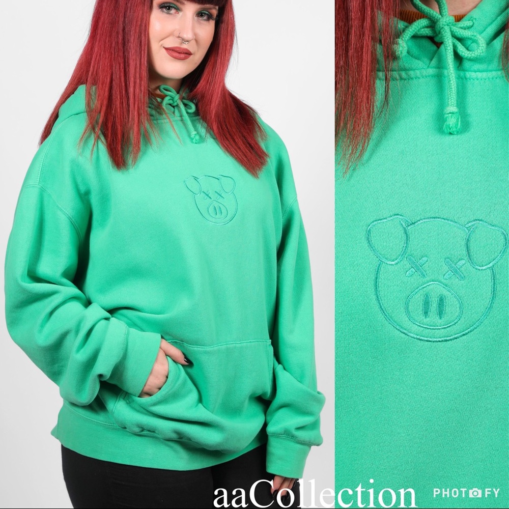 Embroidered Logo Hoodie EmeraldShane Dawson NEW - Picture 1 of 6